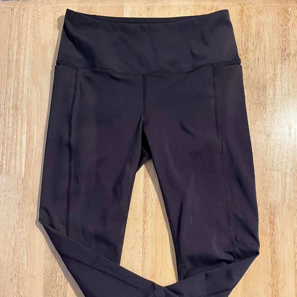 High waisted athletic leggings